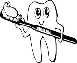 tooth w brush